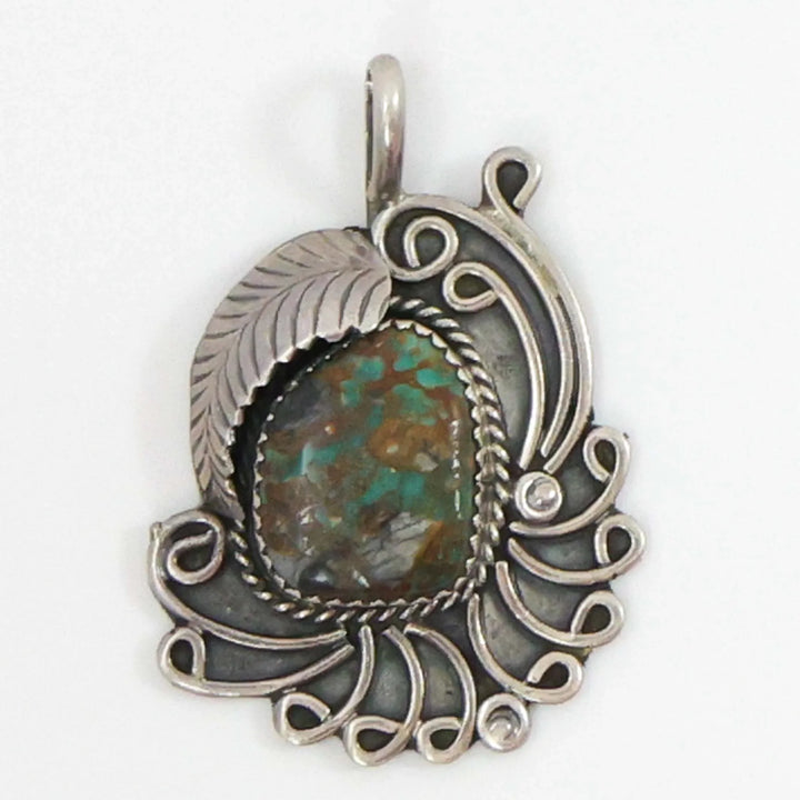 1970s Turquoise Pendant