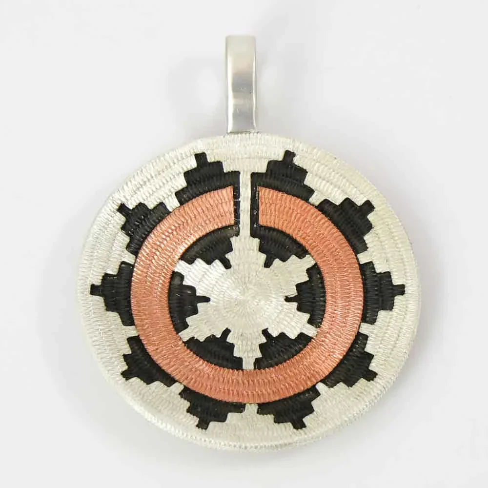 Navajo Basket Pendant