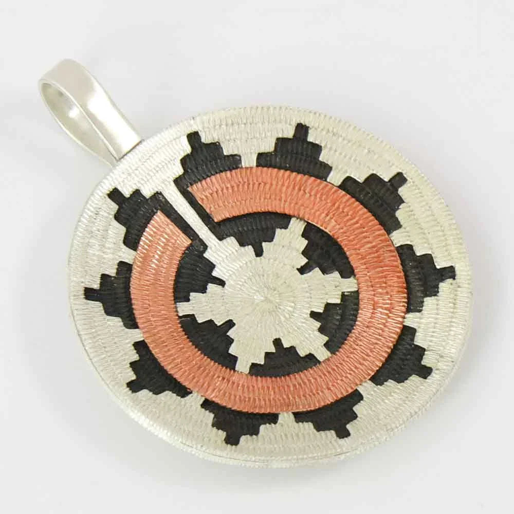 Navajo Basket Pendant