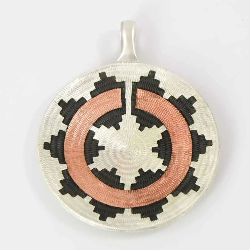 Navajo Basket Pendant