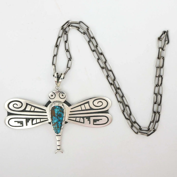 Turquoise Dragonfly Pendant