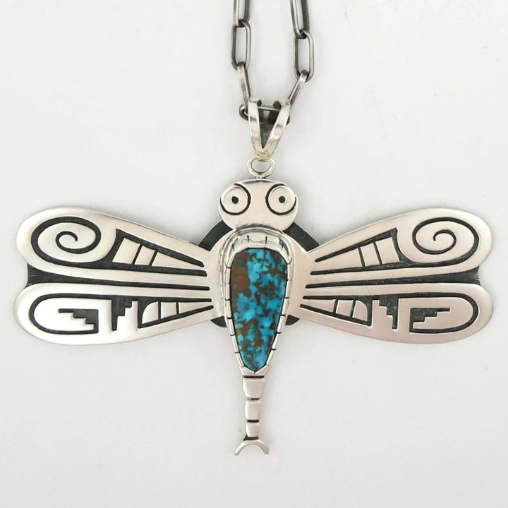 Turquoise Dragonfly Pendant