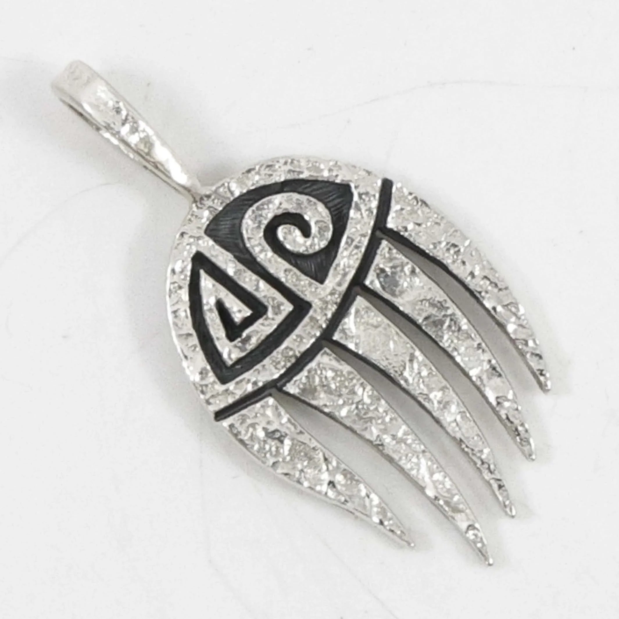 Ruben Saufkie Hopi Tufa Pendant Ruben Saufkie, Pendant, Surface