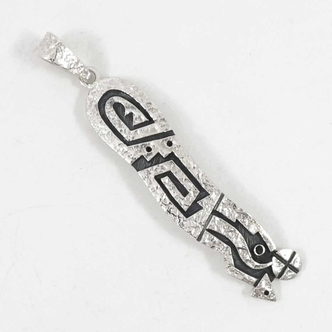 Rain Cloud and Lightning Pendant