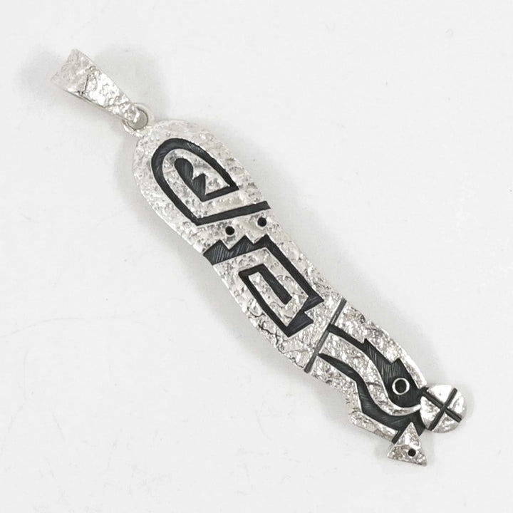 Rain Cloud and Lightning Pendant
