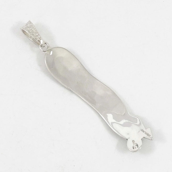 Rain Cloud and Lightning Pendant