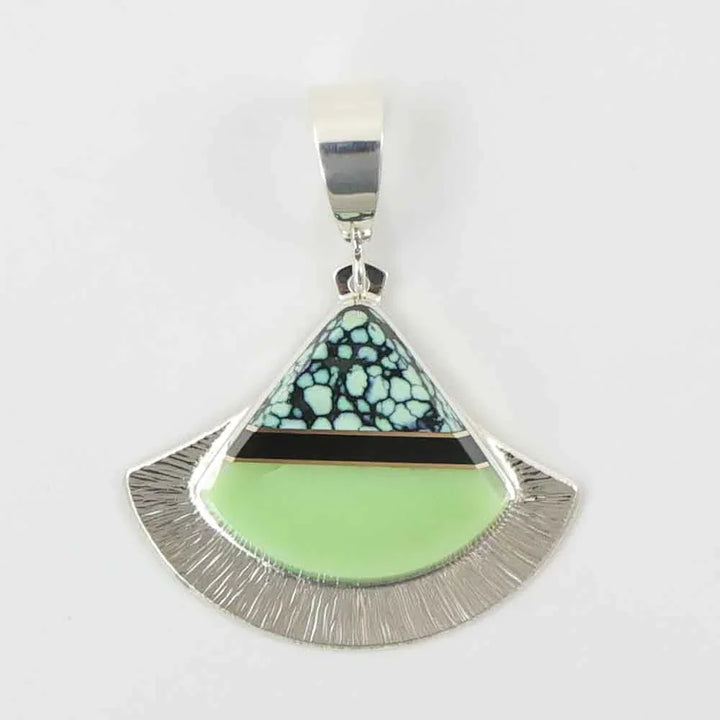 Multi-Stone Inlay Pendant