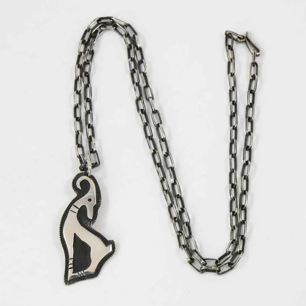 1980s Deer Pendant