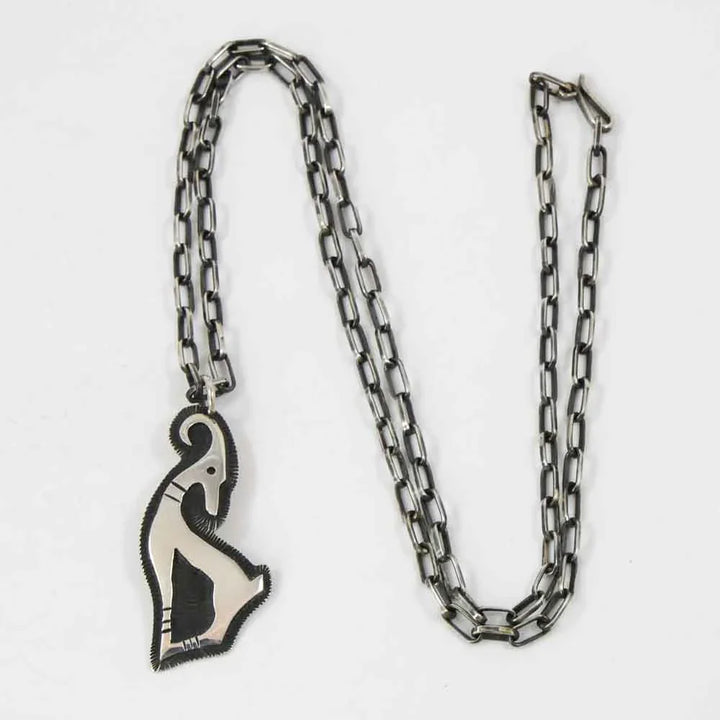 1980s Deer Pendant