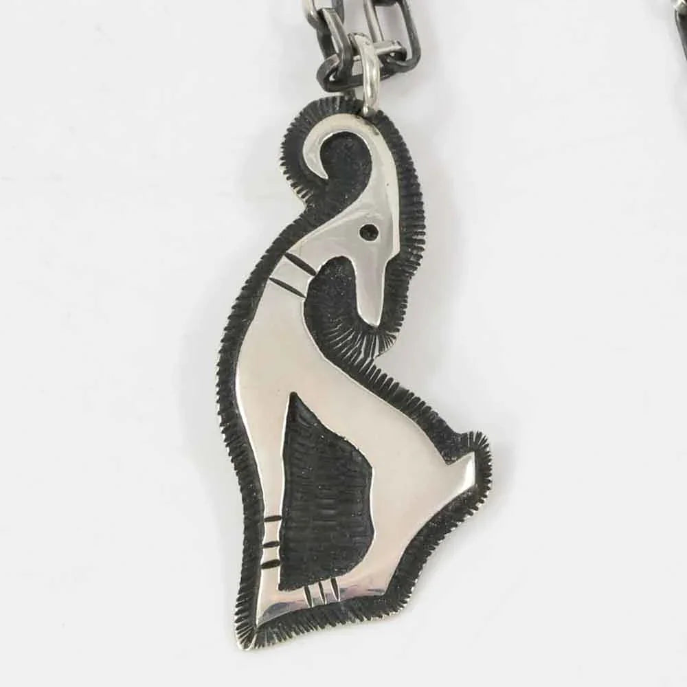 1980s Deer Pendant