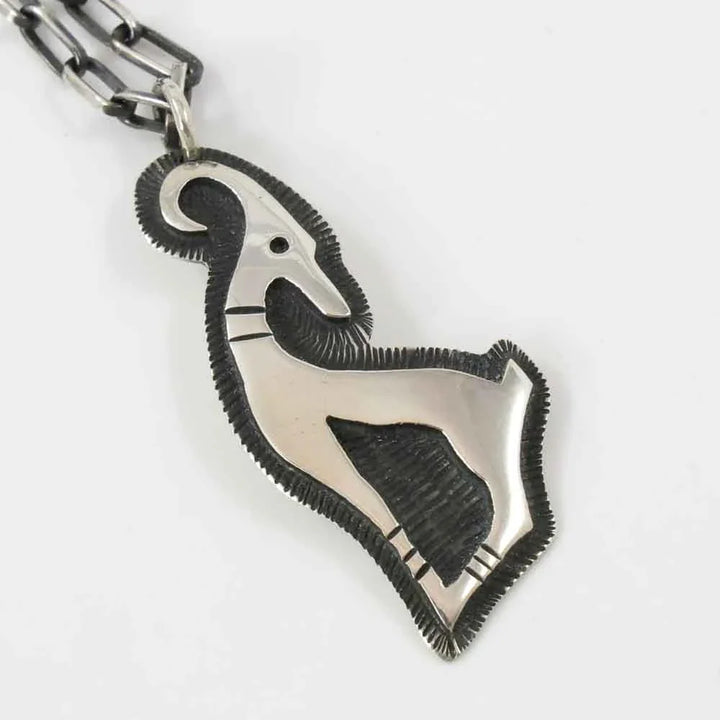 1980s Deer Pendant