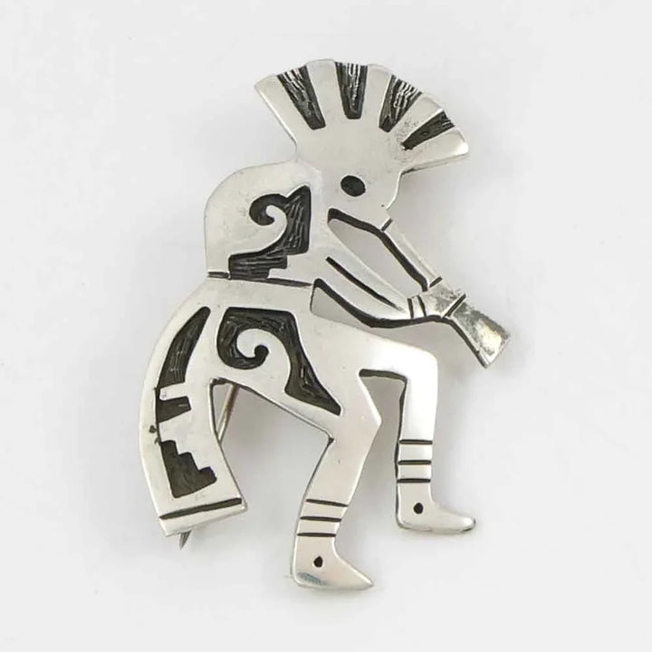 Hopi Flute Player Pin and Pendant