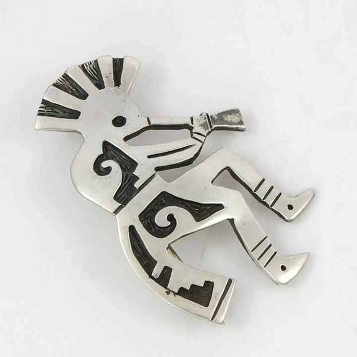 Hopi Flute Player Pin and Pendant