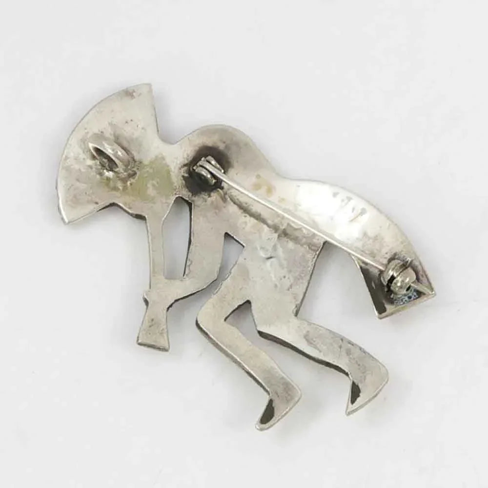 Hopi Flute Player Pin and Pendant