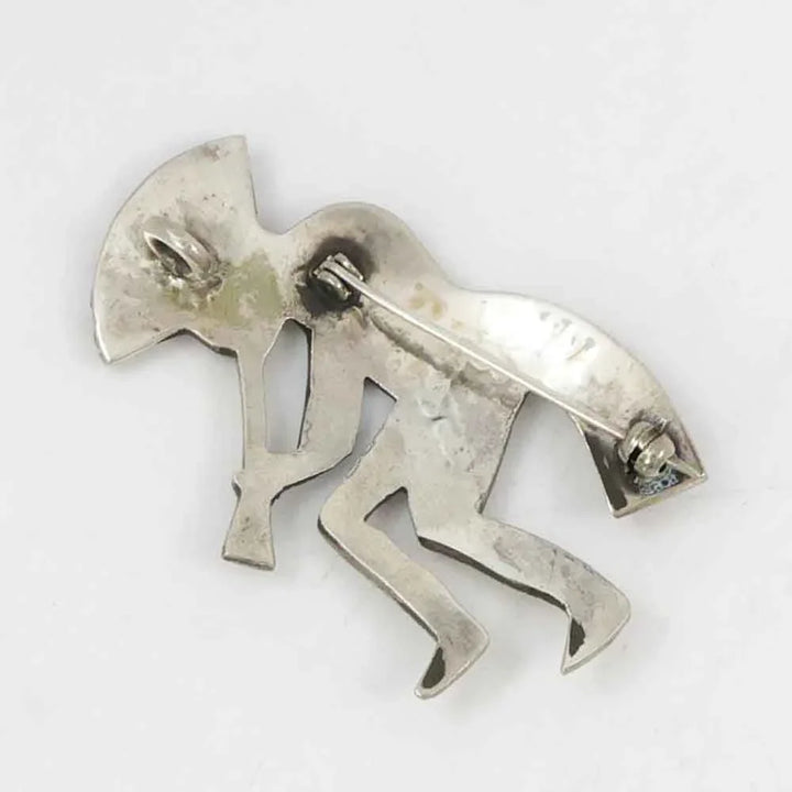 Hopi Flute Player Pin and Pendant
