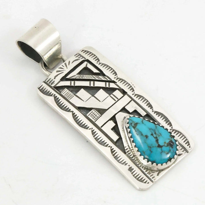 Red Mountain Turquoise Pendant