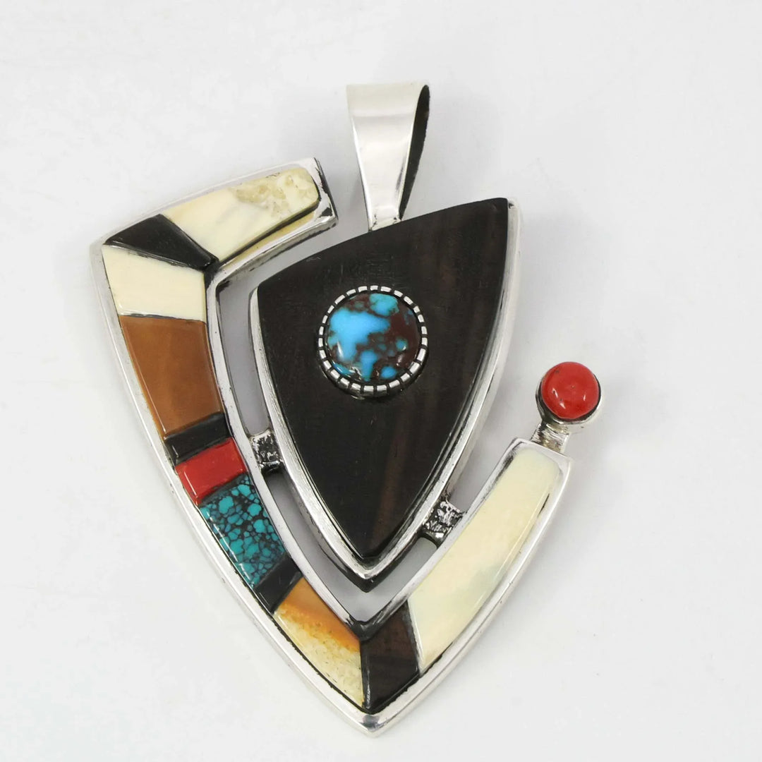 Multi-Stone Inlay Pendant