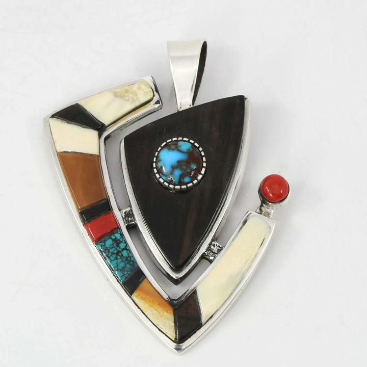 Multi-Stone Inlay Pendant