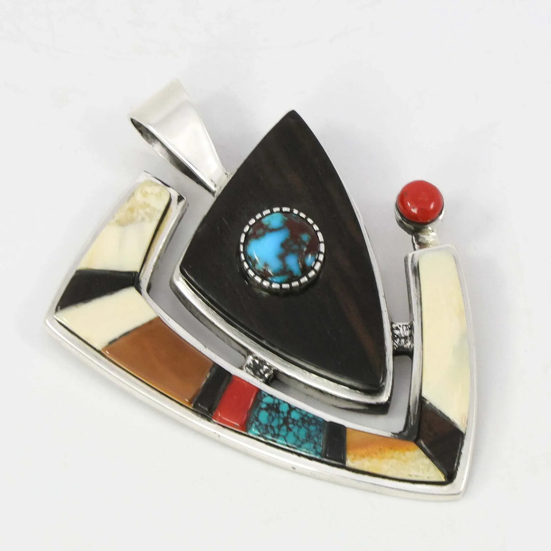 Multi-Stone Inlay Pendant