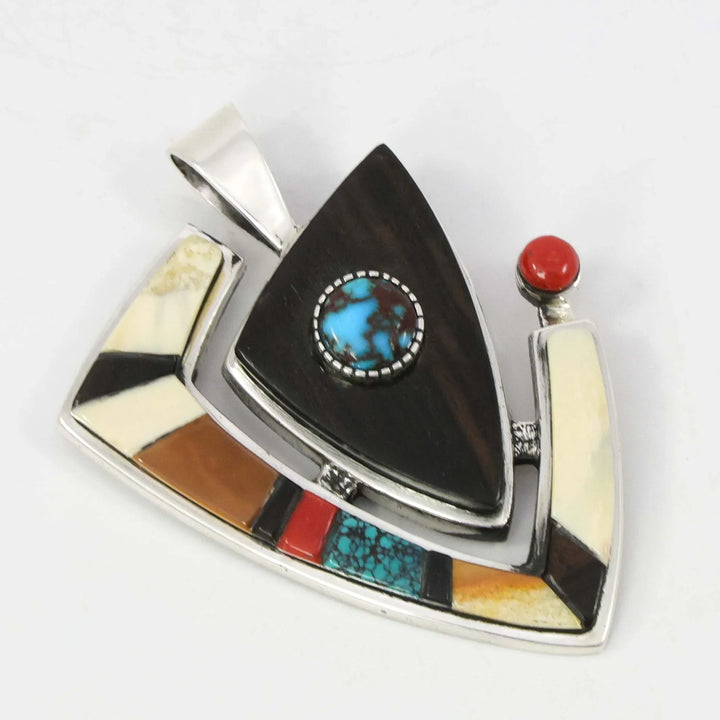 Multi-Stone Inlay Pendant