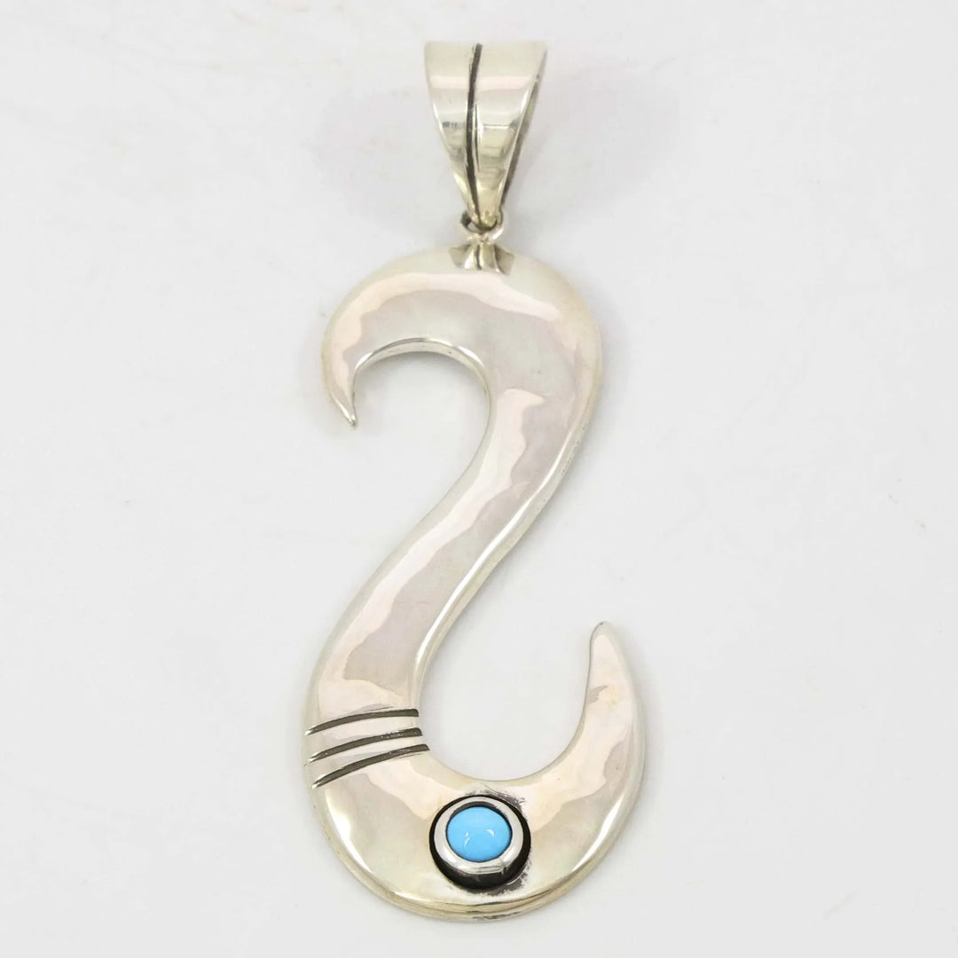 Sleeping Beauty Turquoise Pendant