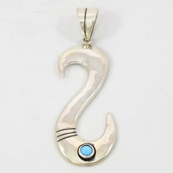 Sleeping Beauty Turquoise Pendant