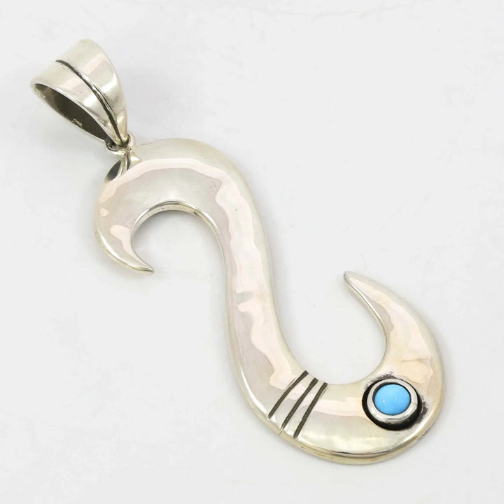 Sleeping Beauty Turquoise Pendant