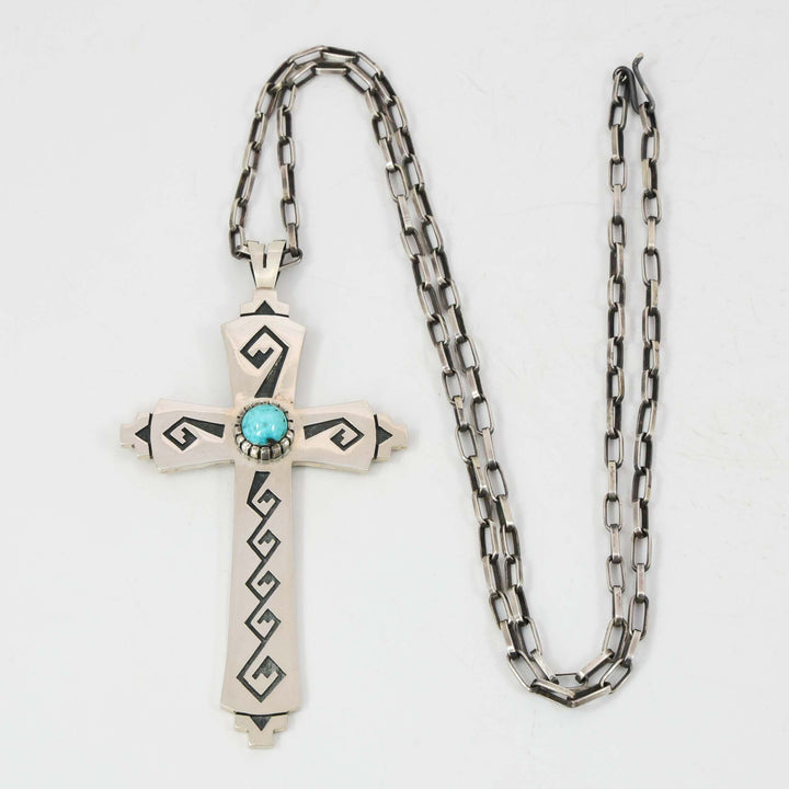 Turquoise Cross Pendant