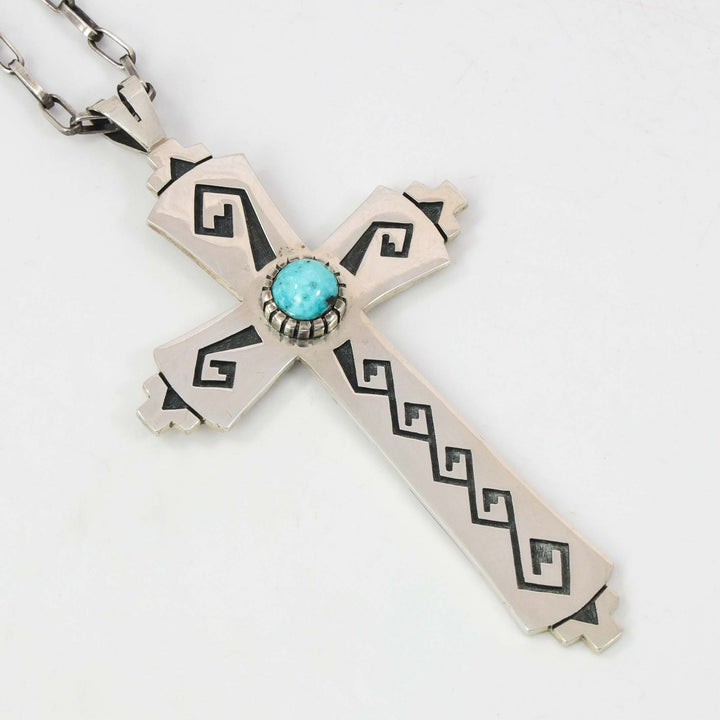 Turquoise Cross Pendant