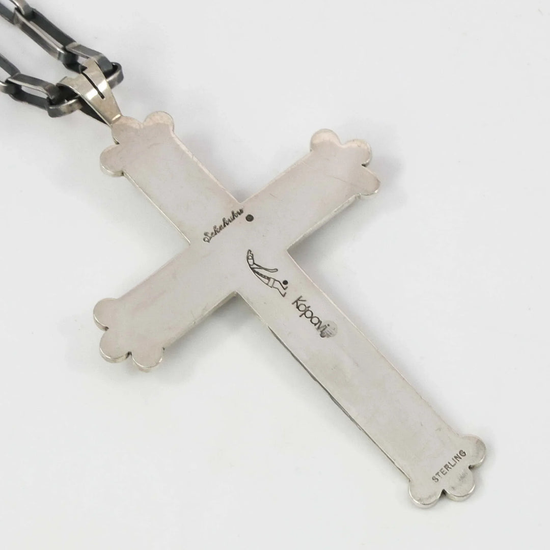 Turquoise Cross Pendant