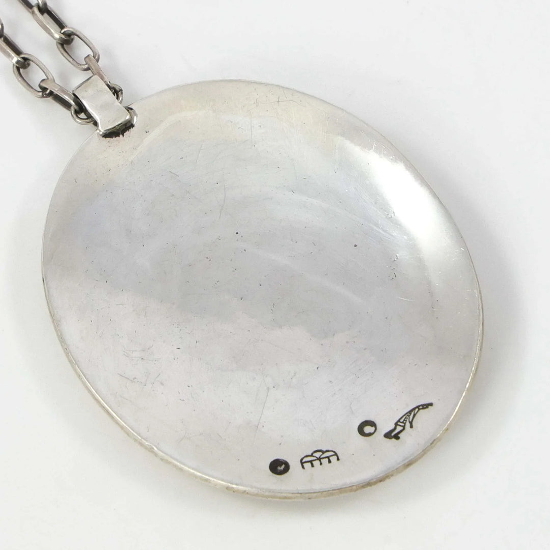 Village and Corn Pendant