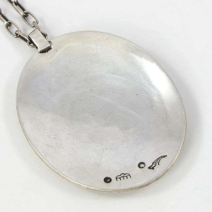 Village and Corn Pendant