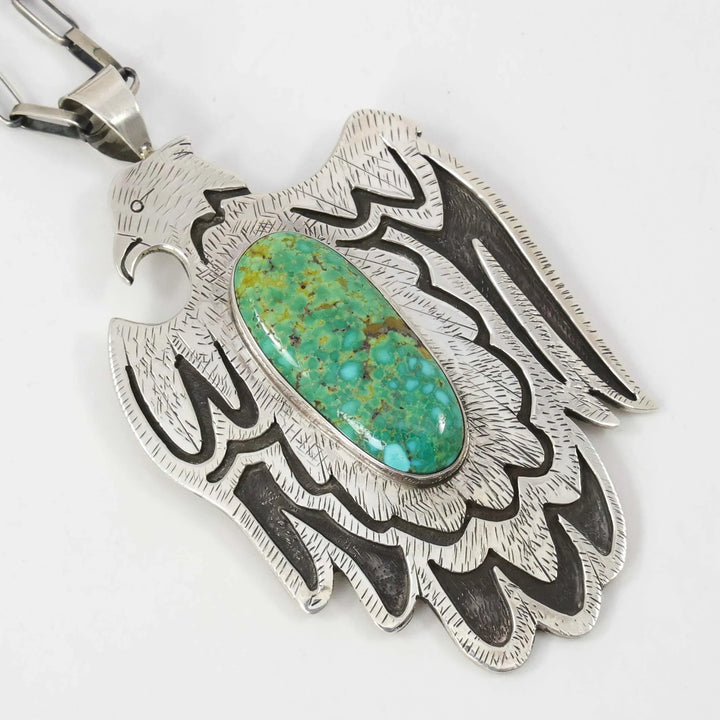 Turquoise Mountain Eagle Pendant