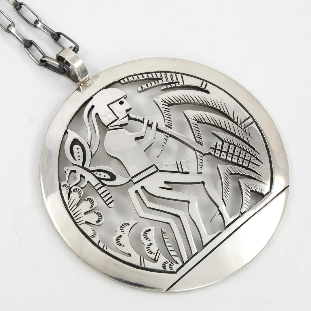 Flute Player Pendant