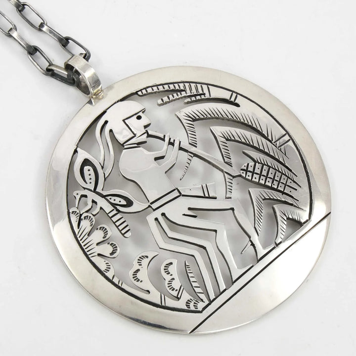 Flute Player Pendant