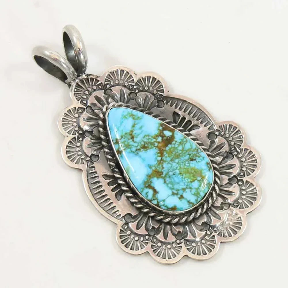 Sonoran Gold Turquoise Pendant