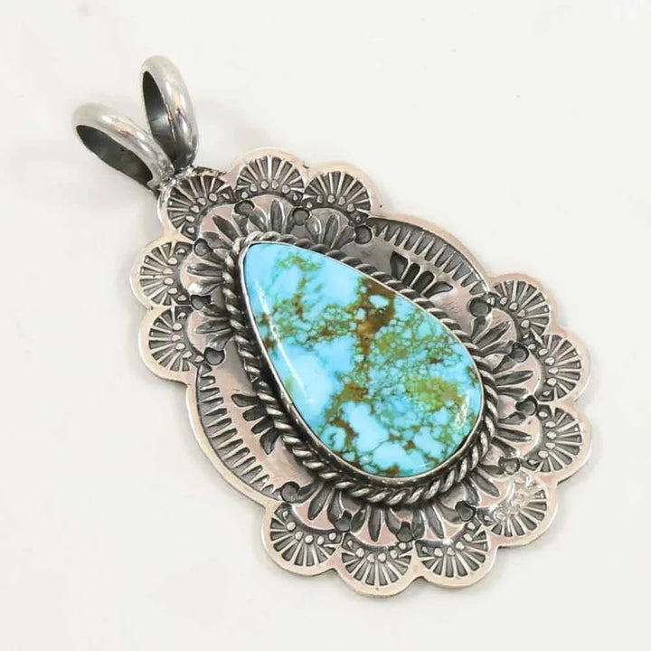 Sonoran Gold Turquoise Pendant
