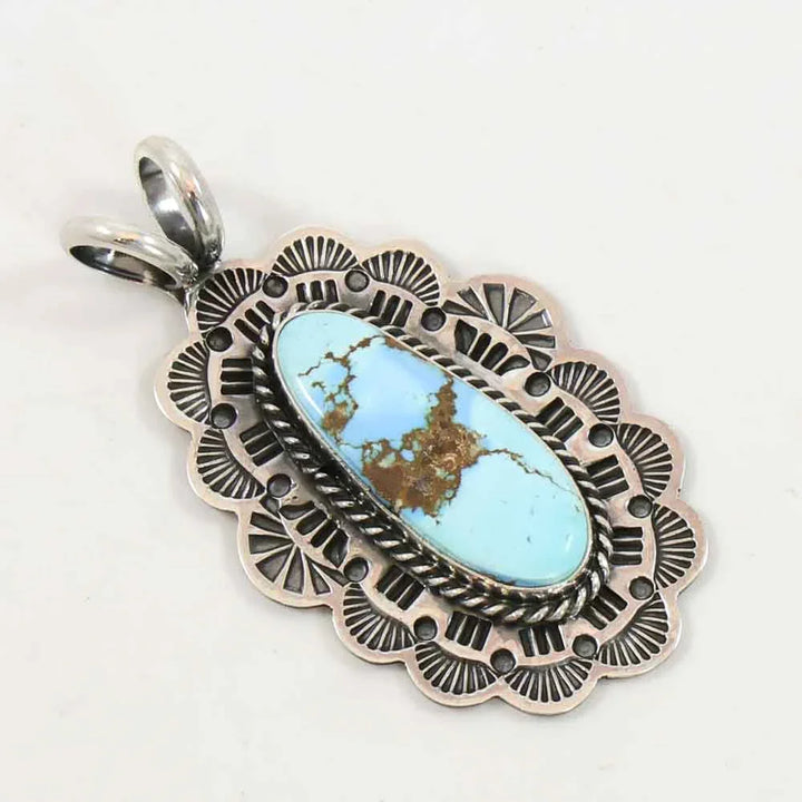 Golden Hills Turquoise Pendant