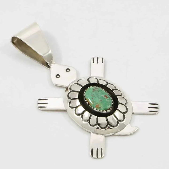 Turquoise Turtle Pendant