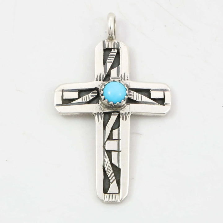 Turquoise Cross Pendant