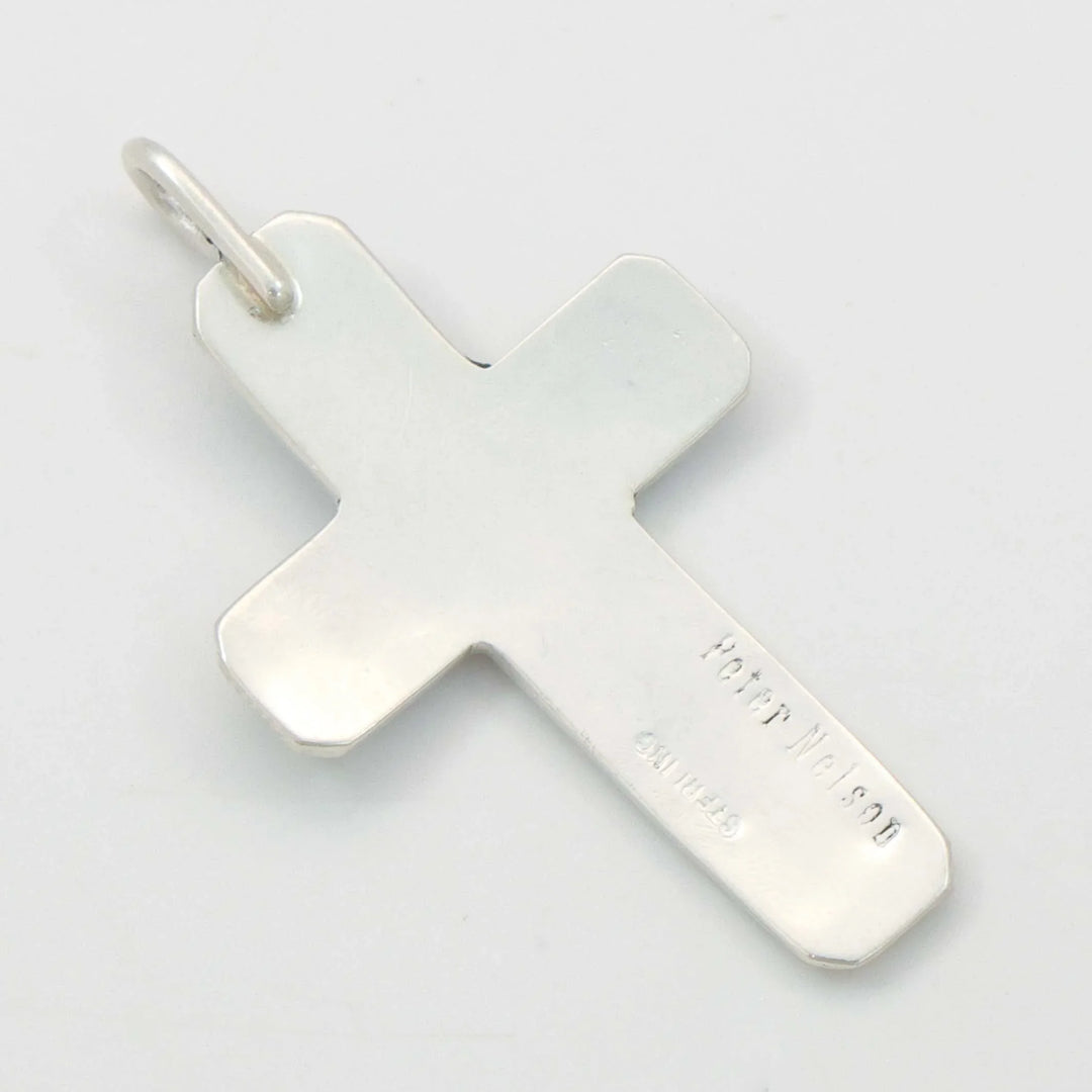 Turquoise Cross Pendant