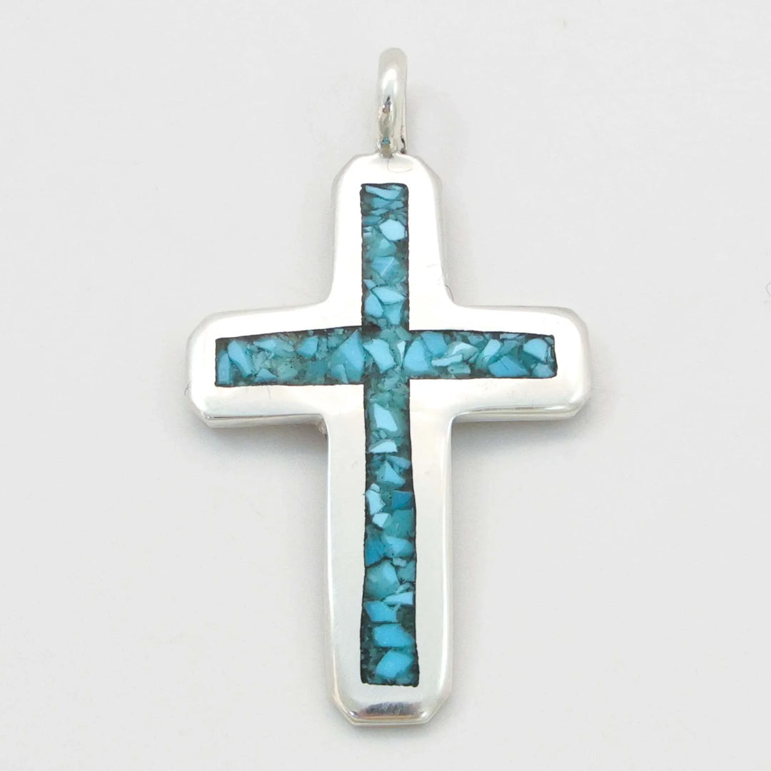 Turquoise Cross Pendant