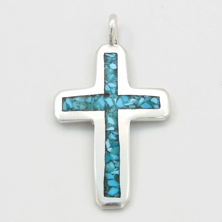 Turquoise Cross Pendant