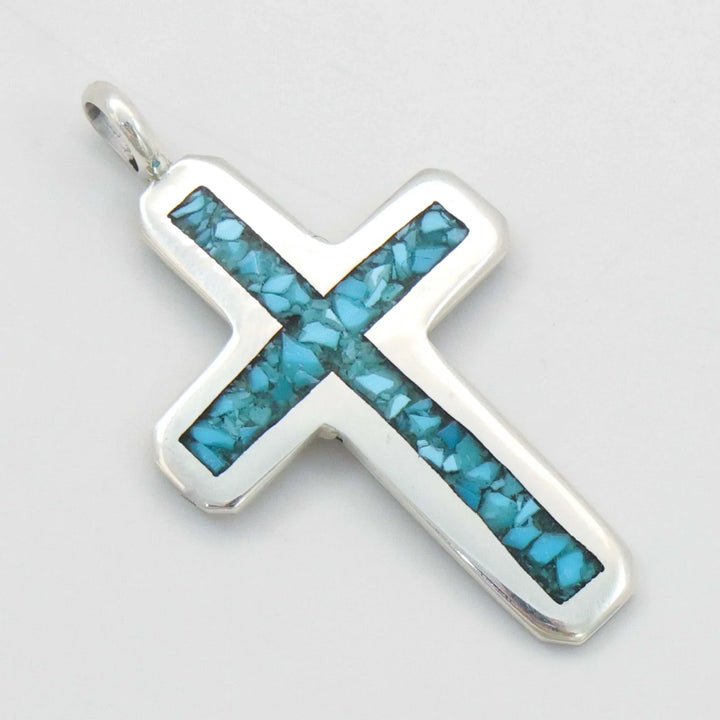 Turquoise Cross Pendant