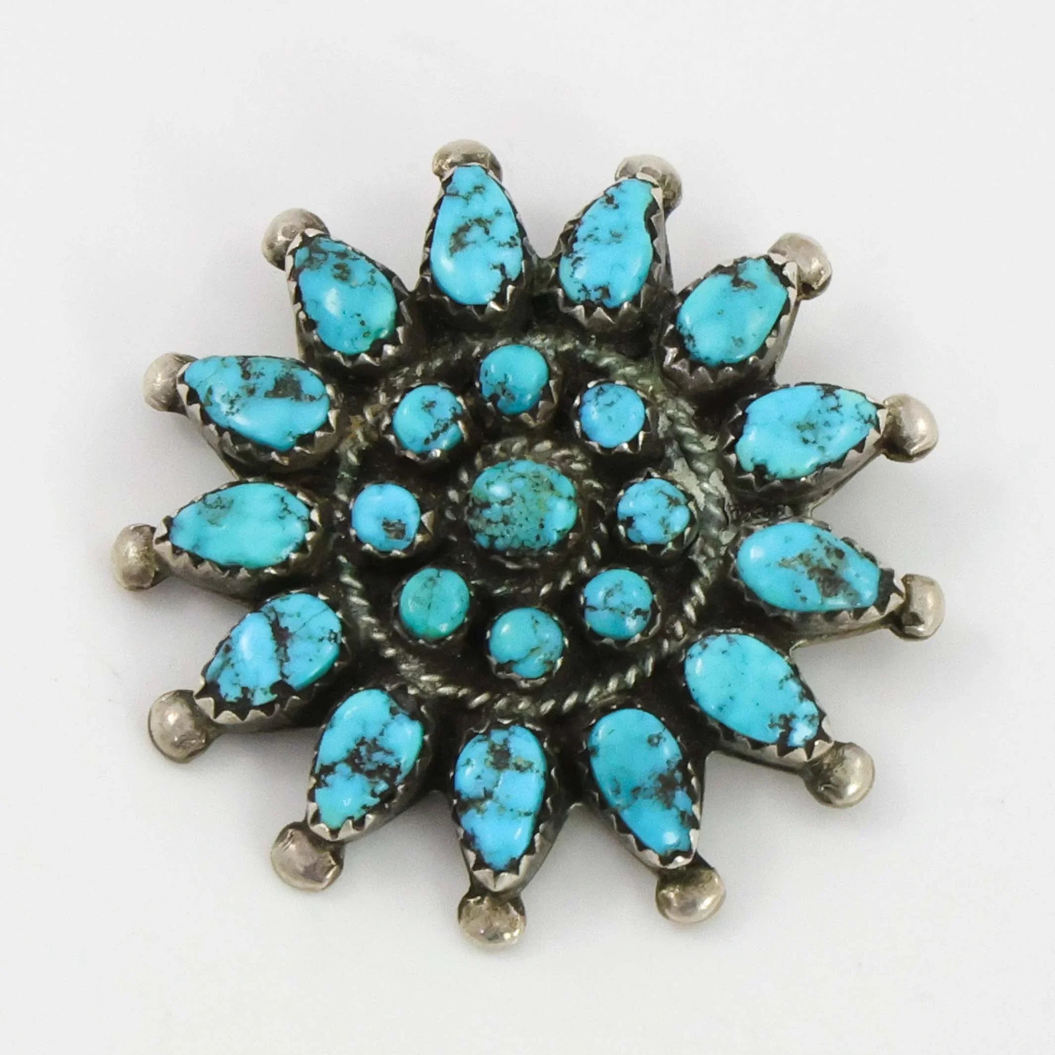 1940s Turquoise Pin – Garland's
