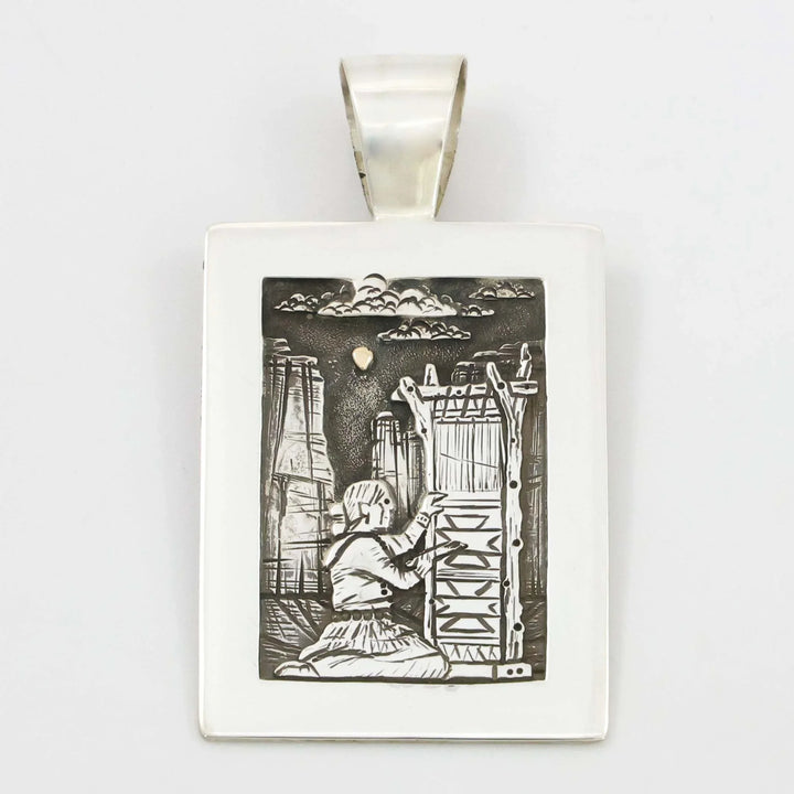 Navajo Weaver Pendant
