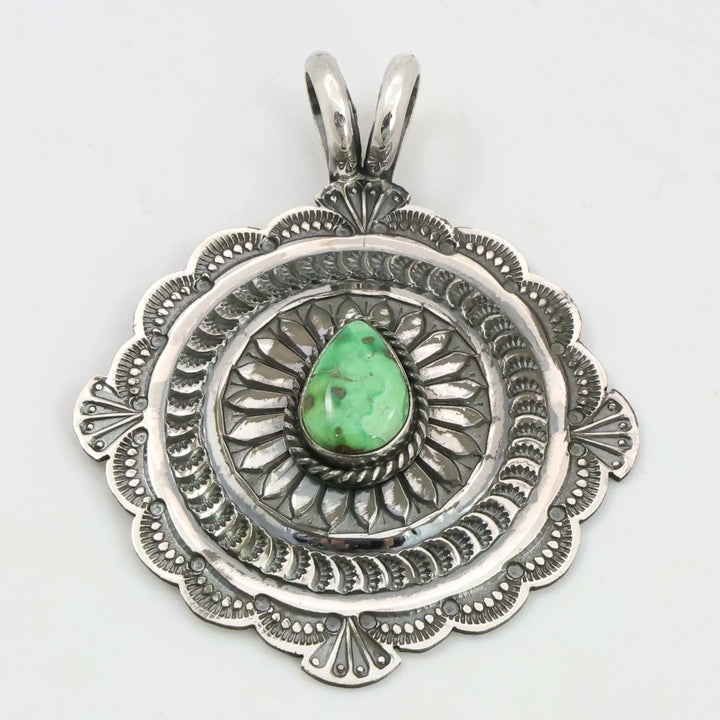 Sonoran Gold Turquoise Pendant