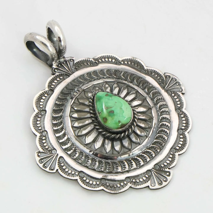 Sonoran Gold Turquoise Pendant