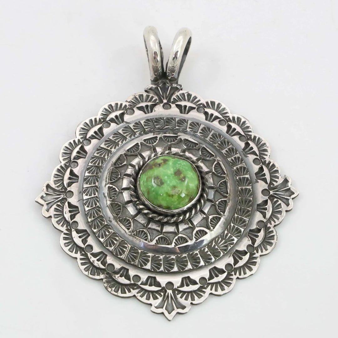 Sonoran Gold Turquoise Pendant