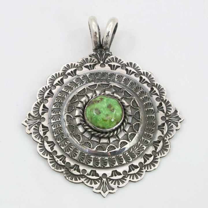Sonoran Gold Turquoise Pendant